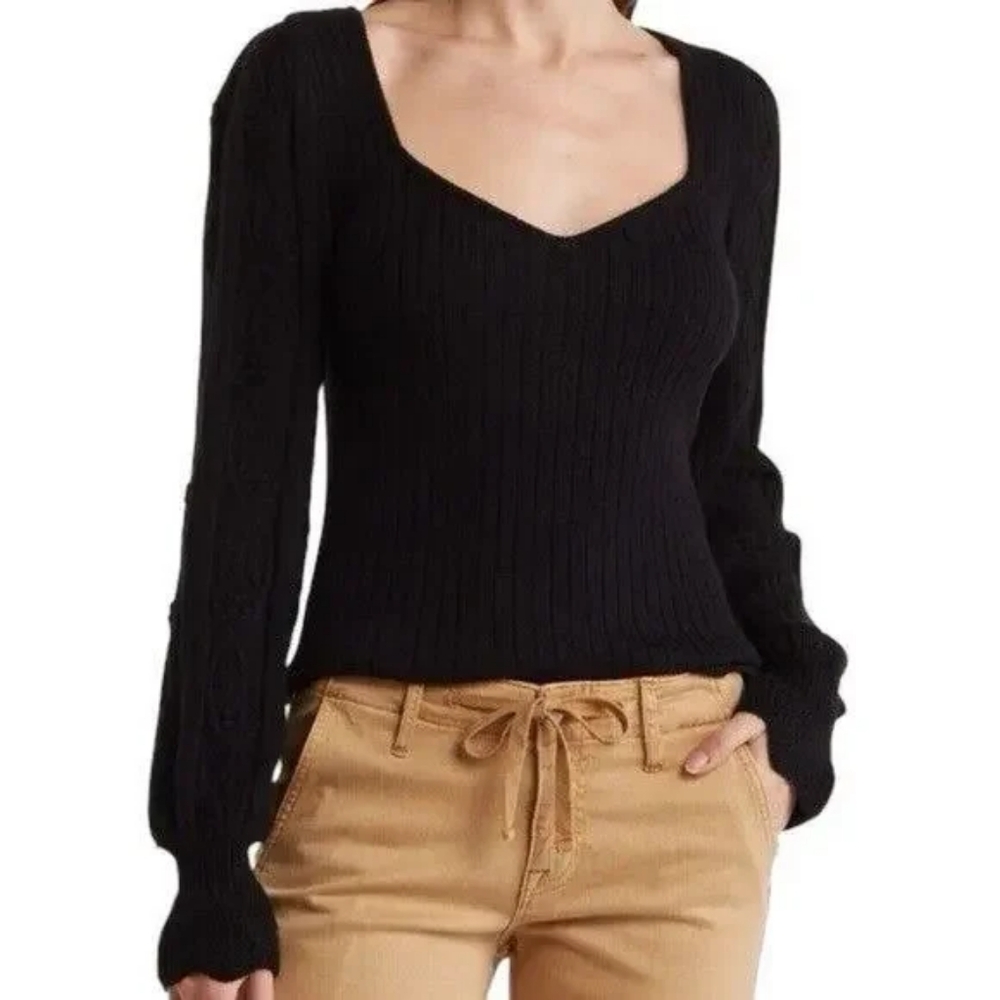 Paige Europa Sweater in Black